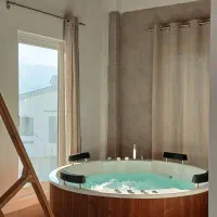 جکوزی چهار نفره مدل ASL555 اکرلیک آپشن آذین اسپا