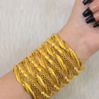 النگونقره فیوژن و بحرینی (النگو نقره آبکاری طلا)|جواهرات|شیراز, بعثت|دیوار