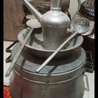 انواع لوستر اینه شمعدان برنجی ظروف مسی دیگ روحی|لوستر و چراغ آویز|مشهد, کلاهدوز|دیوار