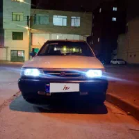 پراید نقره ای مدل ۸۵