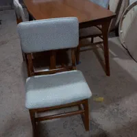 میزو صندلی غذاخوری مدل نیلوفر تمام راش