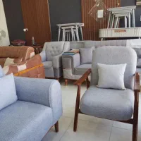 مبل مینیمال 8 نفره تخت خواب شو|مبلمان خانگی و میز عسلی|لار, |دیوار