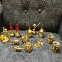 قهوه جوش برنجی برنزی برنزظروف آشپزخانه دکوری مجسمه