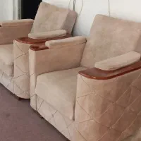 دو عدد مبل تخت خواب شو در حد نو|مبلمان خانگی و میز عسلی|ارومیه, |دیوار