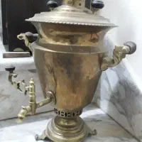 سماور روسی گلدانی