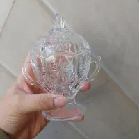 قندان .گیلاس خوری لب طلا.کشکول .شکلات خوری.