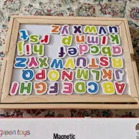 تخته سیاه و وایتبرد دو طرفه با حروف مگنتی  زبان|لوازم التحریر|کرج, شهرک فهمیده|دیوار