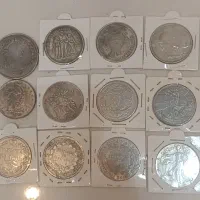 حراج بزرگ سکه های مختلفجمهوری وپهلوی همه یالها