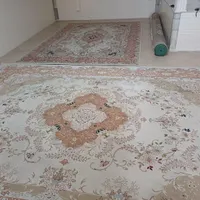 فرش ماشینی شستشو شده تمیز