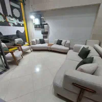 مبل مینیمال رئال کلبه چوب .تعویض مبل کهنه با نو|مبلمان خانگی و میز عسلی|قم, زنبیل آباد|دیوار