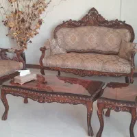 مبل ۹ نفره چوب گردو
