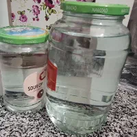 شیشه های بزرگ و کوچک