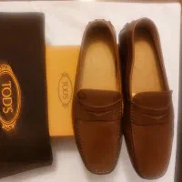 کفش TODS ایتالیا چرم خالص سایز ۴۲|کیف، کفش، کمربند|کیش, |دیوار