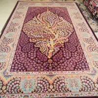 ۴تخته فرش۶متری کرامتیان و فرهی کاشان ۷۰۰شانه