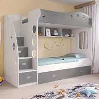 تخت خواب دوطبقه دونفره مدل HB968|تخت و سرویس خواب|اصفهان, باغ فدک|دیوار