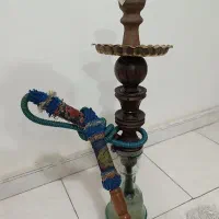 قلیان چوب گردو قدیمی سنندج دوسیب فاخر