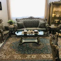 مبلمان و میز ناهارخوری و ویترین منبت کاری لوکس|مبلمان خانگی و میز عسلی|تهران, تاکسیرانی|دیوار