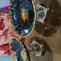 حراج ظروف رزینی بسیارشیک قیمت ها پول یه کیلو میوه|ظروف سرو و پذیرایی|نورآباد, |دیوار