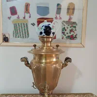 سماور ذغالی روس و ایران قدیم