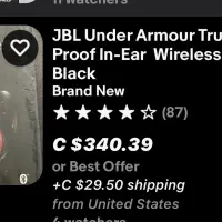 هدفون سوپر حرفهای JBL|پخش‌کننده همراه|تهران, پاسداران|دیوار