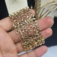 دستبند بدل برنجی با روکش طلا|بدلیجات|ارومیه, |دیوار