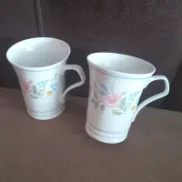 فنجان. ۴ دست نعلبکی.و ۸ عدد لیوان . ۲ تا جای پنیر