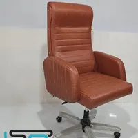 صندلی چرخ جک مبل بادی چرم پارچه استیل راحت فلز|دفتر کار|ایلام, |دیوار