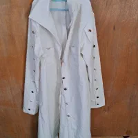 مانتو سفید مجلسی