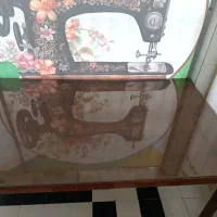 شیشه میز نهارخوری رنگ سفید