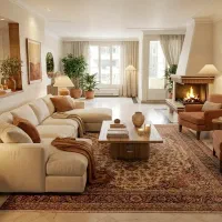 جردن-130-متر-برج-نشین-ورودی-از-لابی-تراس