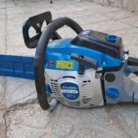 اره زنجیری بنزینی هیوندای تمیز و کم‌کار|ابزارآلات|بهاباد, |دیوار