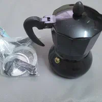 موکاپات .۳ کاپ .قهوه جوش روگازی . اسپرسوساز . بسکت|قوری، کتری، قهوه‌ساز دستی|تهران, مسعودیه|دیوار