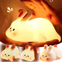 چراغ خواب سیلیکونی ضربه ای