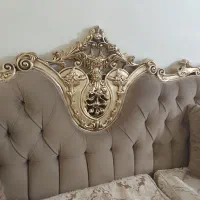 مبلمان سلطنتی نه نفره طلا کوب .