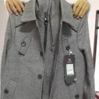 پالتوی خاکستری پسرانه