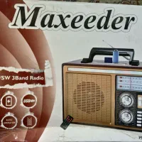 رادیو کلاسیک Maxeeder سالم با ورودی USB|کلکسیون اشیاء عتیقه|تهران, مظاهری|دیوار
