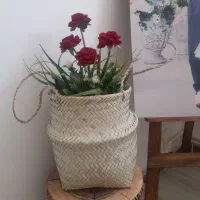 سبد حصیری شیک برای هدیه و پک سازمانی یلدا