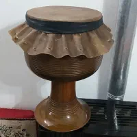 پوست انواع تنبک چوبی وفلزی