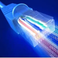 خط فیبر نوری با کابل کشی