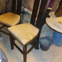میزوصندلی نهارخوری سالم بدون شکستگی کیفیت چوب عالی