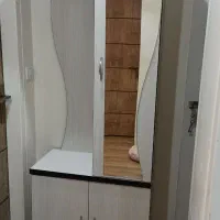 کمد جاکفشی اینه دار وآویز لباس