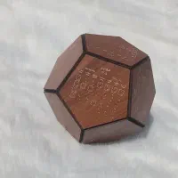 تقویم توپی مدلp12 پنج وجهی ۱۷در۱۷.  1405