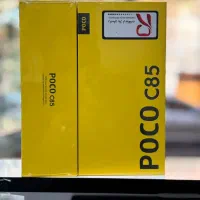 poco c85حافظه۲۵۶گیگ رم۸ باطری۶هزار
