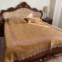 رو تختی مخمل خارجی