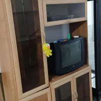بوفه و میز تلوزیون با خود تلوزیون