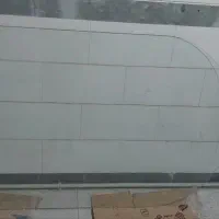 شیشه بیضی رو میزی نو