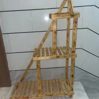 پایه گلدان چوبی|صنایع دستی و سایر لوازم تزئینی|کاشان, شهرک انقلاب|دیوار