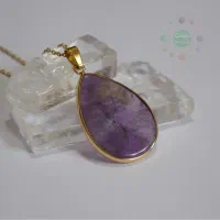 گردنبند و دستبند سنگ آمیتیست اصل
