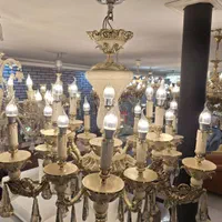 لوستر کلاسیک پانیذ ۱۸ شعله|لوستر و چراغ آویز|کرج, اصفهانی‌ها|دیوار