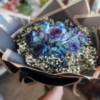 گلفروشی تاج گل پول ارایی سبدگل ماشین عروس